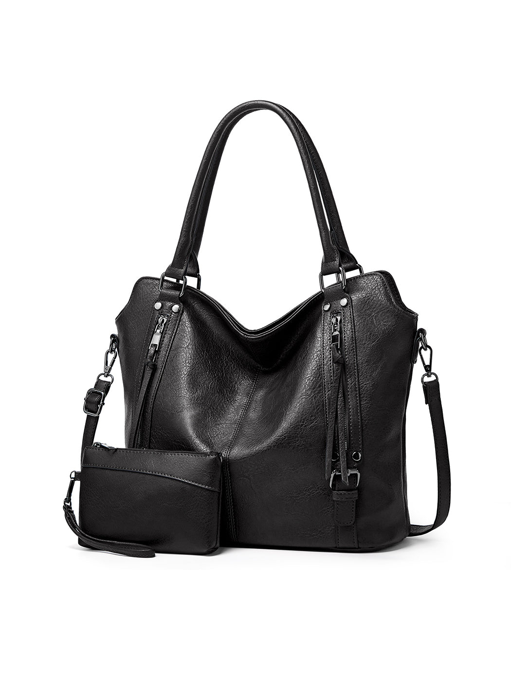 Elegant Large-Capacity Soft Leather Tote Bag