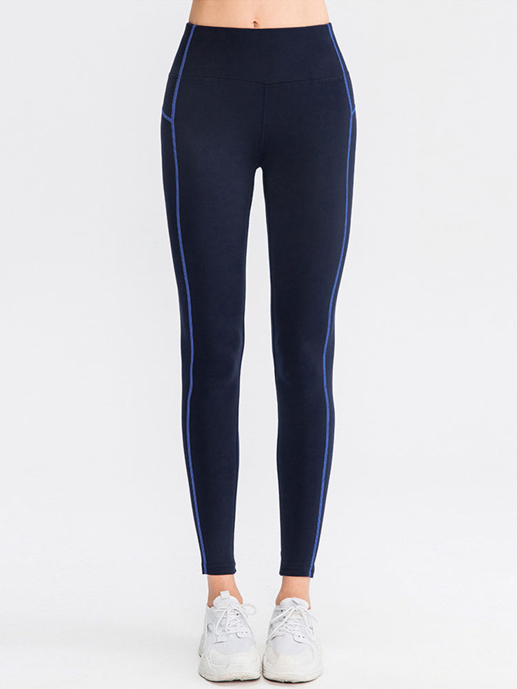 Women's Fleece High Elastic Sports Thermal Sets