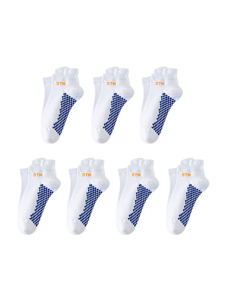 7 Pairs of Anti-slip Breathable Sports Socks