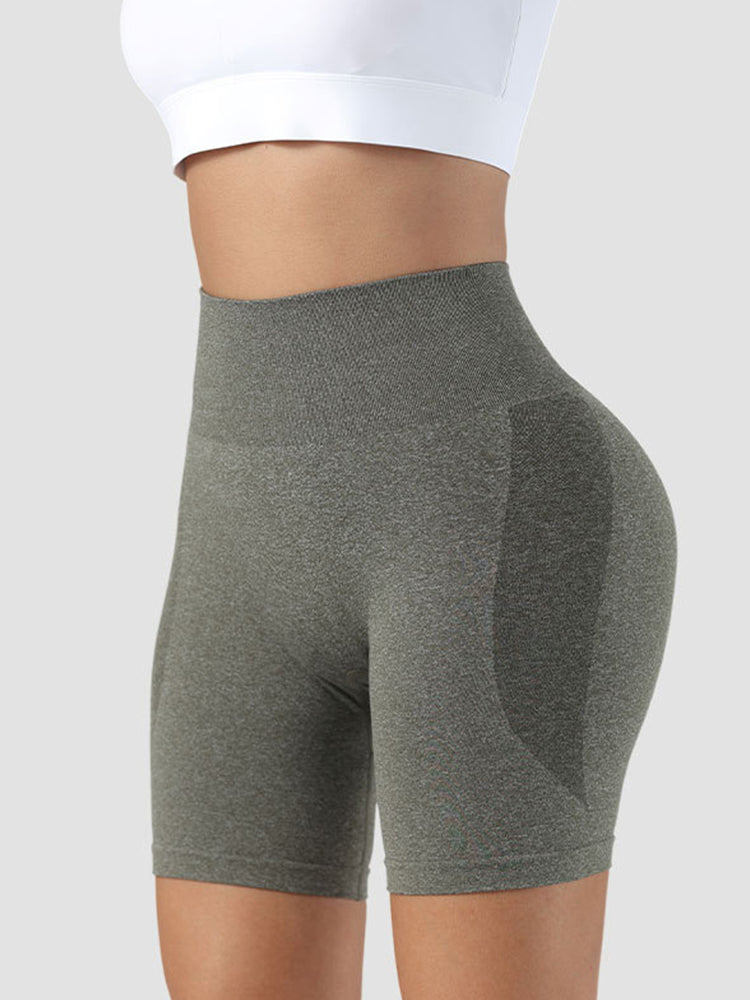 Women's High-Waisted Seamless Workout Shorts