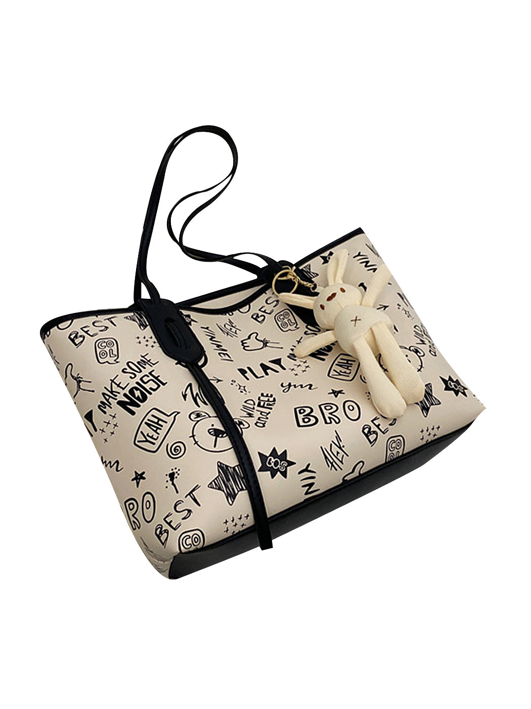 Playful Doodle Tote Bag
