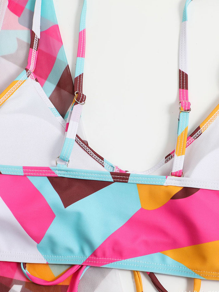 Women's Sexy 3-Piece European Swimwear Set