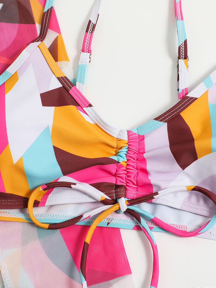 Women's Sexy 3-Piece European Swimwear Set