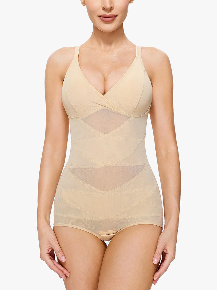 Tummy Control Mesh Slimming Girdles Shapewear Bodysuit