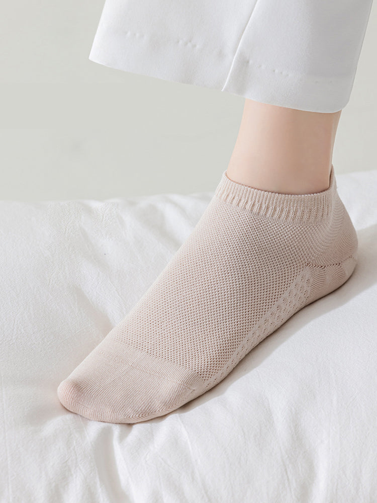 Women's 5-Pack Invisible Comfort Ankle Socks