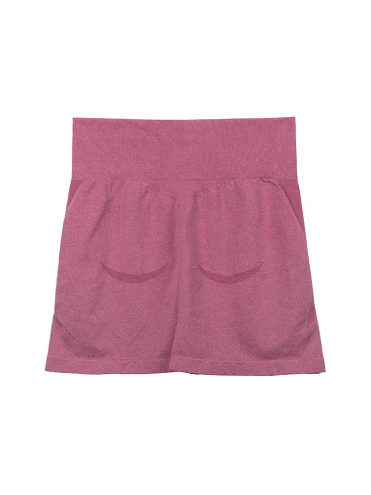 Women's High-Waisted Seamless Workout Shorts