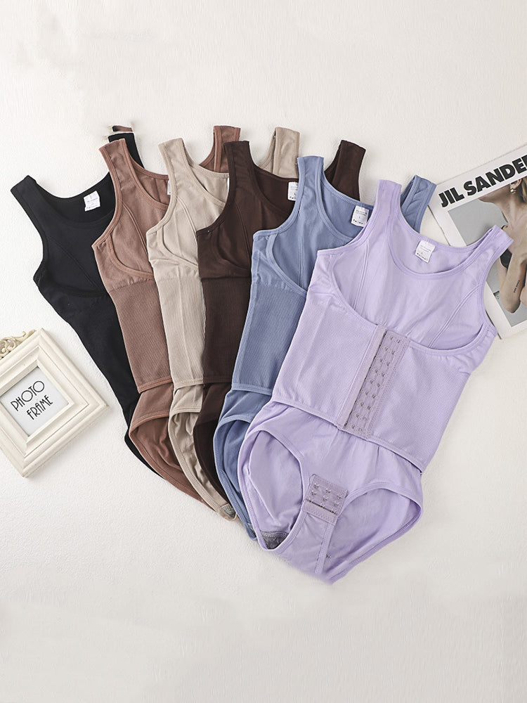 Plus Size High-Waisted Shapewear Bodysuit for Women