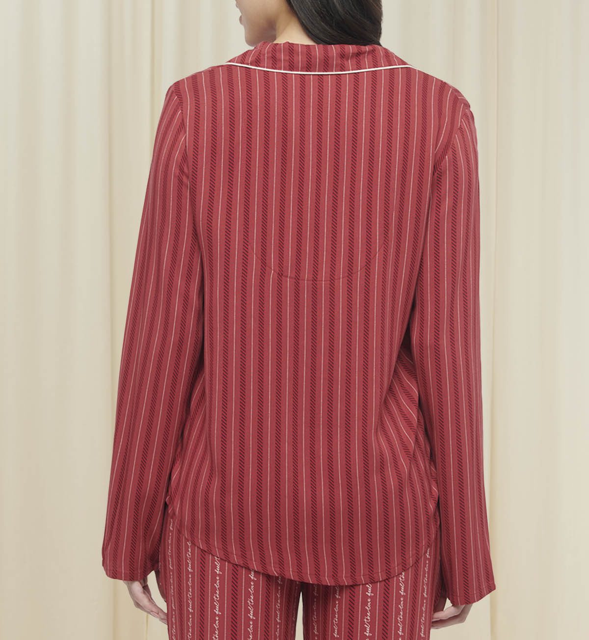 Boyfriend Twill Pajama Set