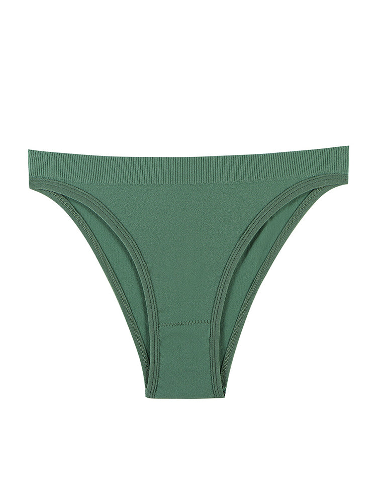 Women's Sexy Low-Rise Seamless Sports T-Back Thong