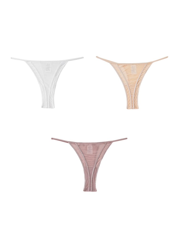 Sexy Ice Silk Ultra-Thin Seamless Thong