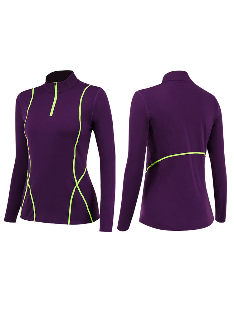 Women's Fleece High Elastic Sports Thermal Sets