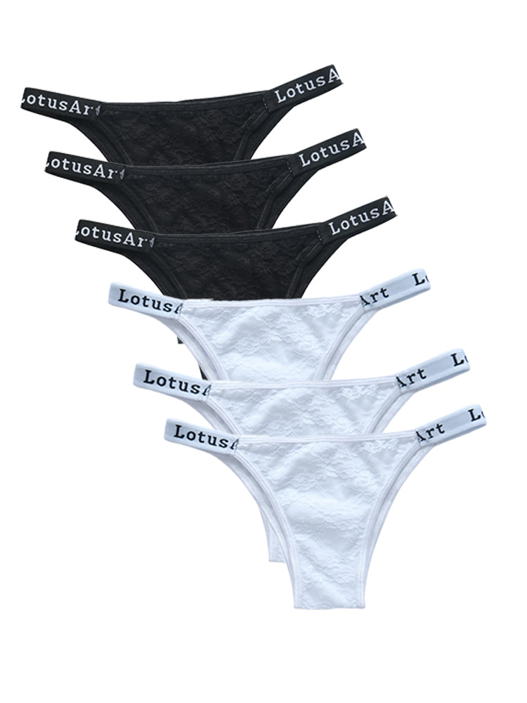 Low Waist Sexy Lace Thong Panties