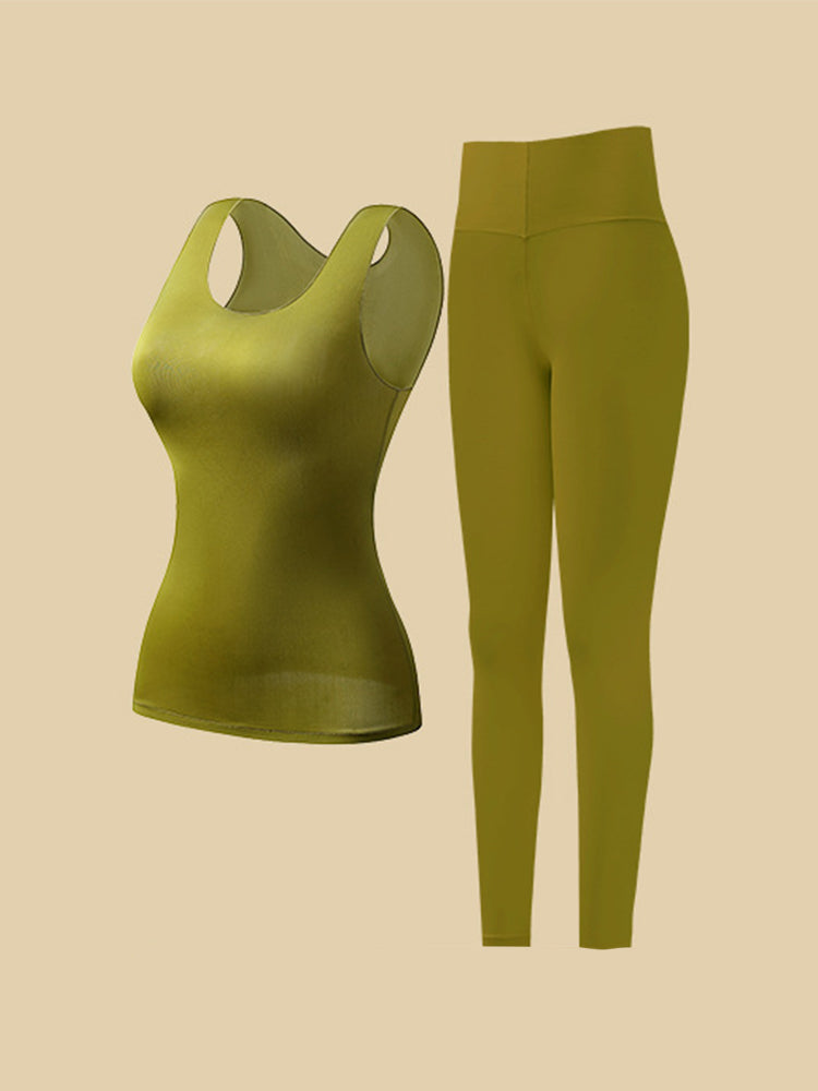 Ultra-Thin Seamless Thermal Base Layer Set