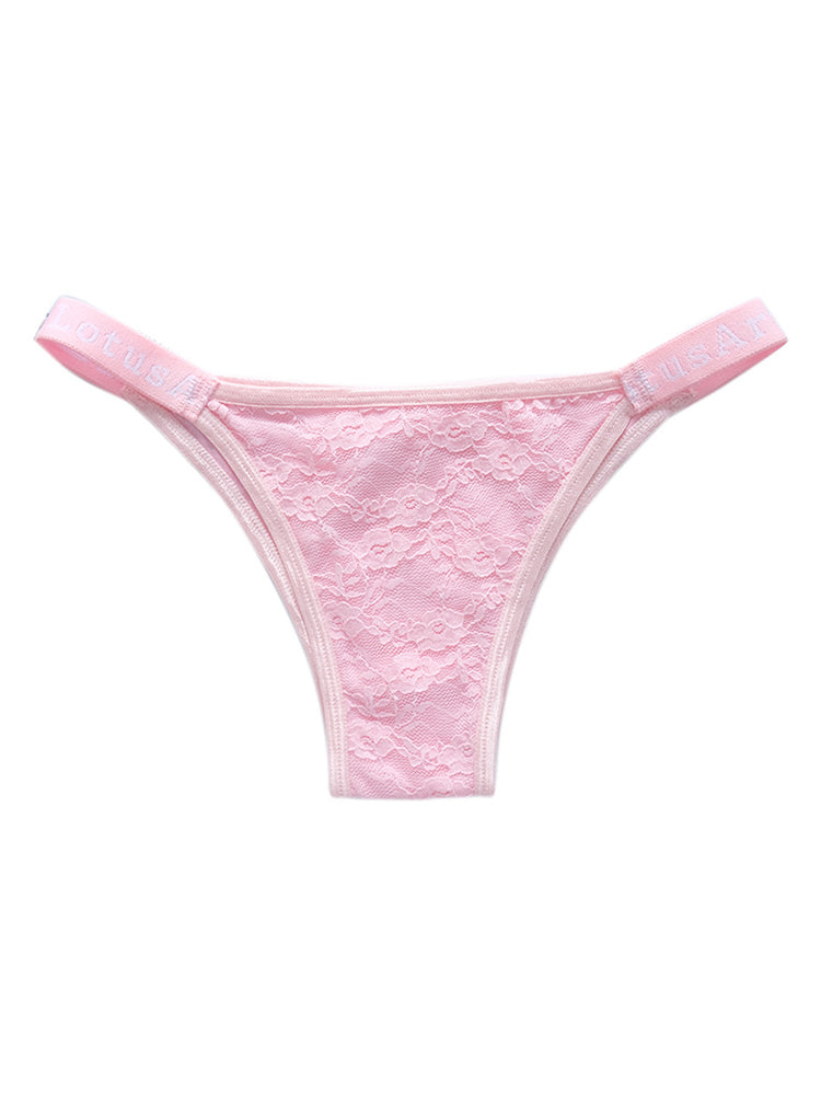 Low Waist Sexy Lace Thong Panties