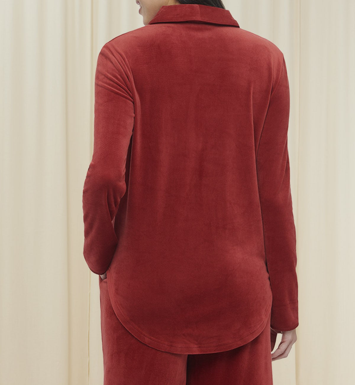 Mix & Match VELOUR BOYFRIEND TOP
