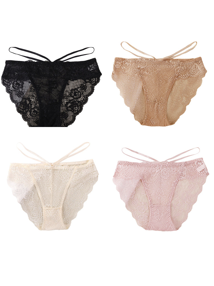 Sexy Lace Butterfly Strap Briefs&nbsp;