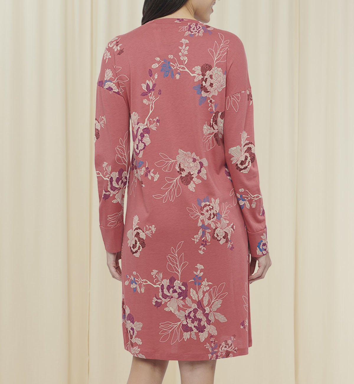 Night Dress In Long Sleeves