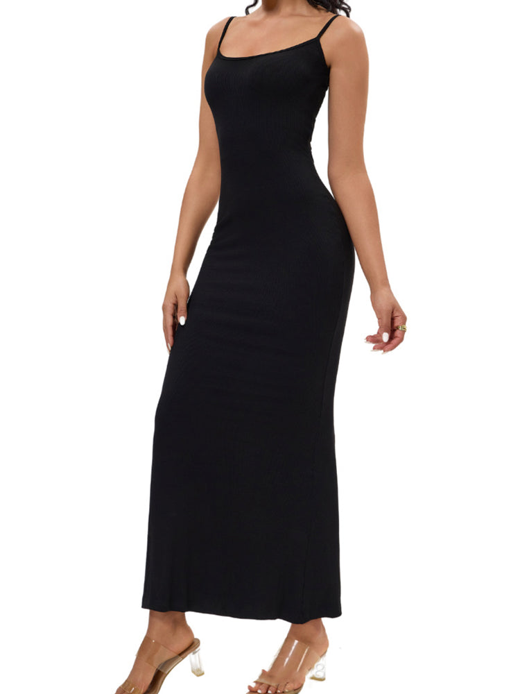 2-in-1 Shaping Bodycon Dress with Built-In Shapewear