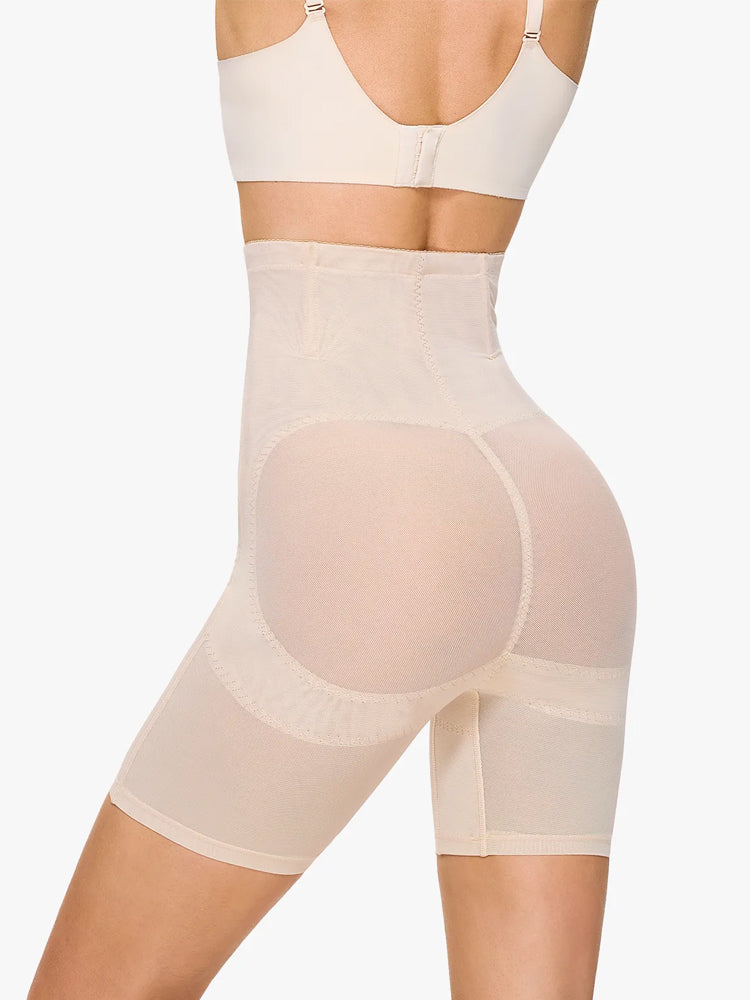 Plus Size High-Waisted Postpartum Shaping Shorts for Women