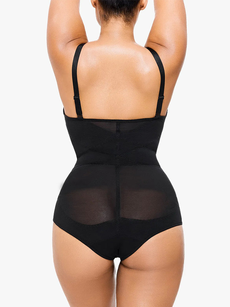 Tummy Control Mesh Slimming Girdles Shapewear Bodysuit