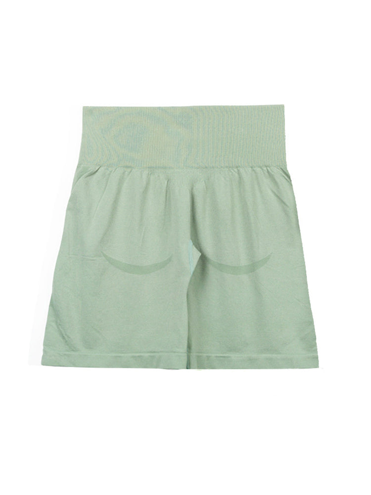 Women's High-Waisted Seamless Workout Shorts